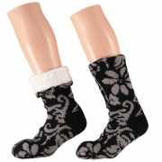 Dames sokken voor in huis zwart