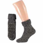 Wollen dames sokken zwart