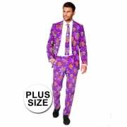 Grote maat business suit day of the dead