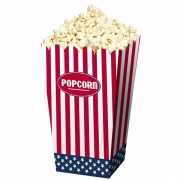 Amerikaanse popcorn bakjes 4 stuks