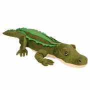 Groene grote knuffel krokodil 70 cm