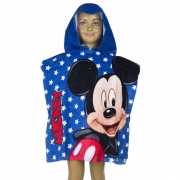 Mickey Mouse badcape blauw