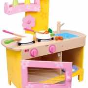 Roze speelkeukentje voor meiden