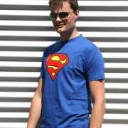 Superman t shirt korte mouw