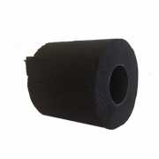 Zwart toiletpapier