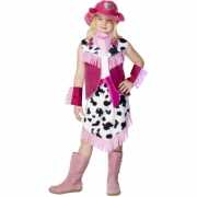 Roze Cowgirl kostuum
