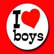 Button I love boys