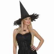Halloween Zwarte ketting met spin