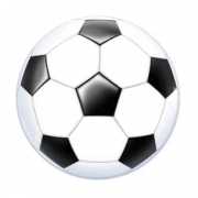 Folie voetbal ballon 55 cm