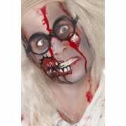 Halloween Zombie schmink set met litteken