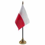 Polen tafelvlaggetje inclusief standaard