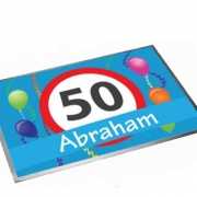 Deurmat Abraham 50 jaar