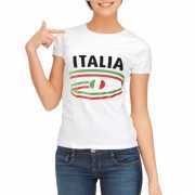 Wit dames t shirt Italie