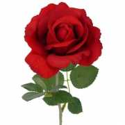 Kunst roos Carol rood 37 cm