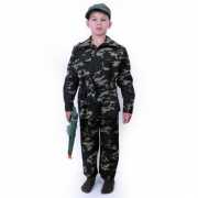 Kinder leger commando kostuum